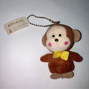 Vintage 1996 Sanrio monkichi keychain